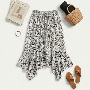 NWOT Parker Polka Dot Skirt